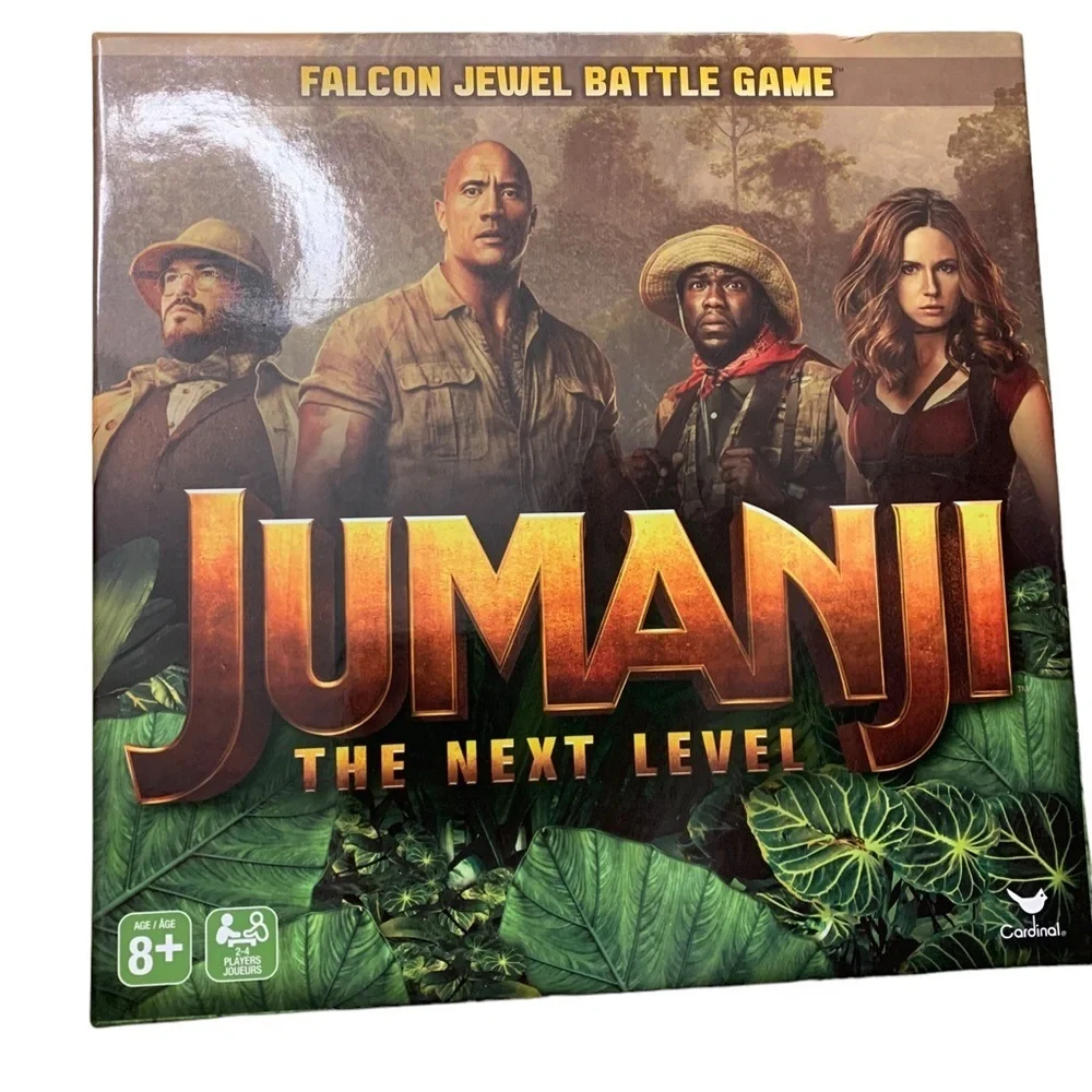 Jumanji The Next Level Falcon Jewel Battle Board Game New Ages 8+ family